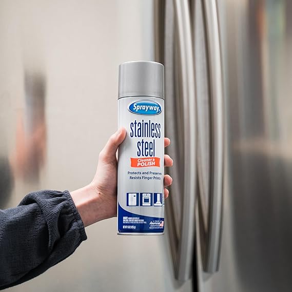 Sprayway Stainless Steel Cleaner 15Oz