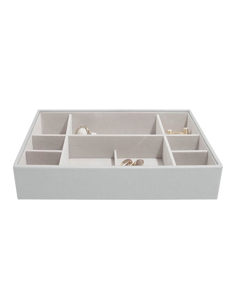 Stackers Pebble Grey Super Size Deep 11 Section