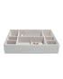 Stackers Pebble Grey Super Size Deep 11 Section