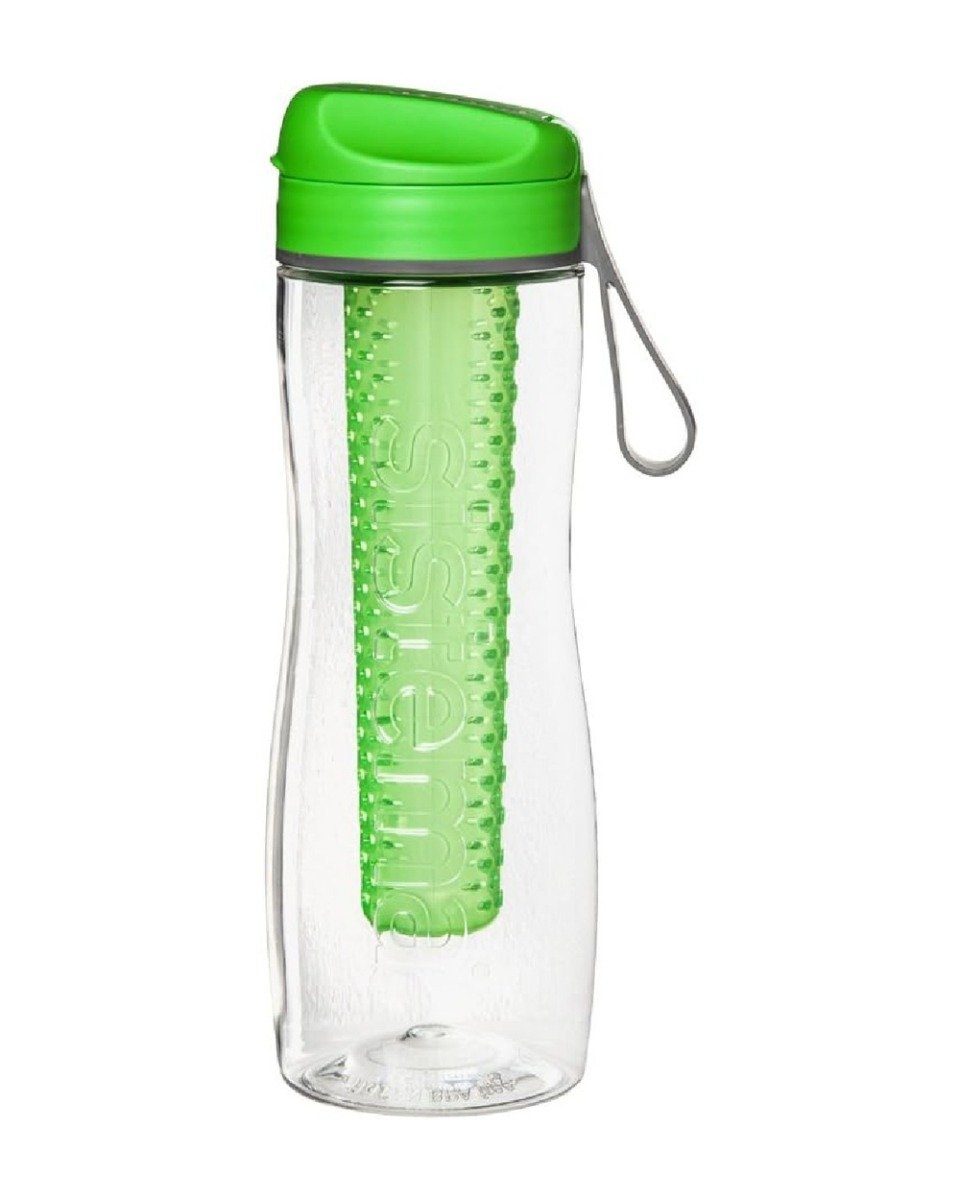 Sistema 800ml Tritan Infuser Bottle Green