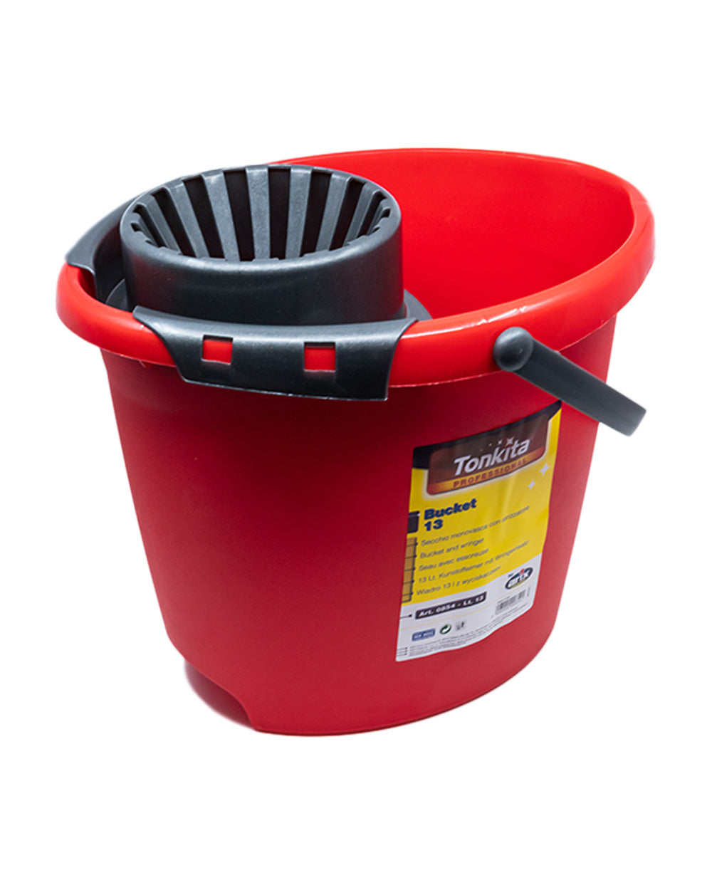 Tonkita Bucket with Squeezer 13L