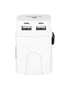 SKROSS MUV Micro-USB 2.4A Multi Plug Adapter White