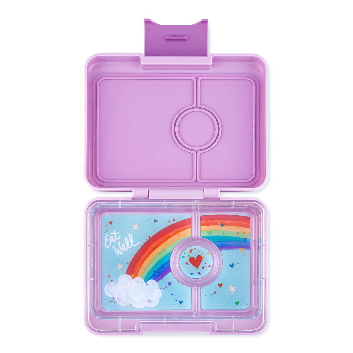 Yumbox Snack 3-Compartment Snack Box purple