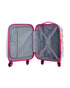 Travelers Club 5 Pieces Kids Luggage Set with 360Â° 4 Wheel Spinner System Butterfly