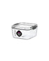 Visto Max 1.15 Liter Cube Storage Container with Clear Base & Lid