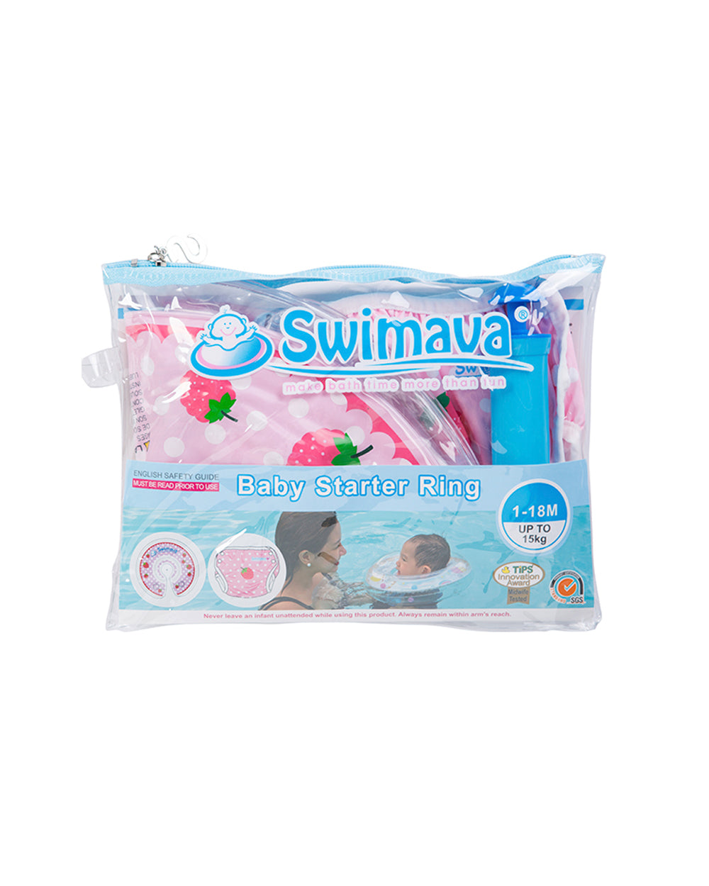 Swimava Baby Spa Set Berry By Homesmiths