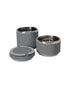 Simplify 32oz Round Twist 2 Tier Stainless Steel Insulated Lunch Box Assorted 1 Piece