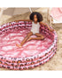 Swim Essentials Rose Gold Leopard Printed Children's Pool 150cm 3 Rings