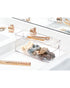 The Home Edit Hair Accessory Bin with Sliding Tray Clear