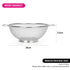 Fissman Round Stainer With Handle Silver 20cm