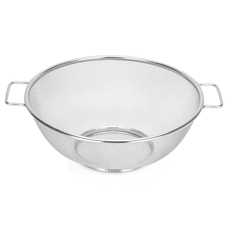 Fissman Round Stainer With Handle Silver 26cm