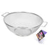 Fissman Round Stainer With Handle Silver 26cm
