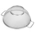 Fissman Round Stainer With Handle Silver 26cm