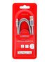 SKROSS Steel Line Charge & Sync Lightning Connector 1 Meter Cable Silver