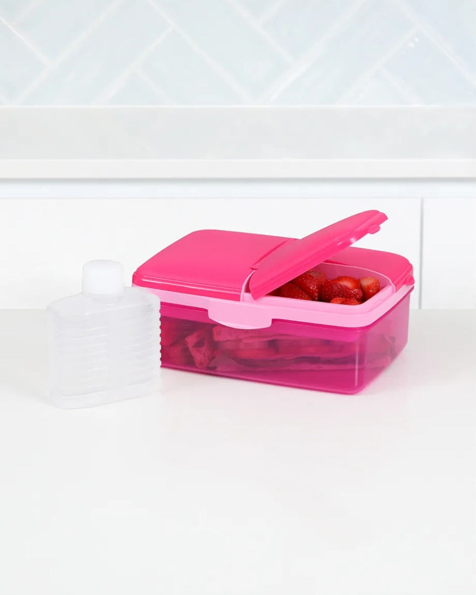 Sistema Slimline Quaddie Coloured 1.5L Pink