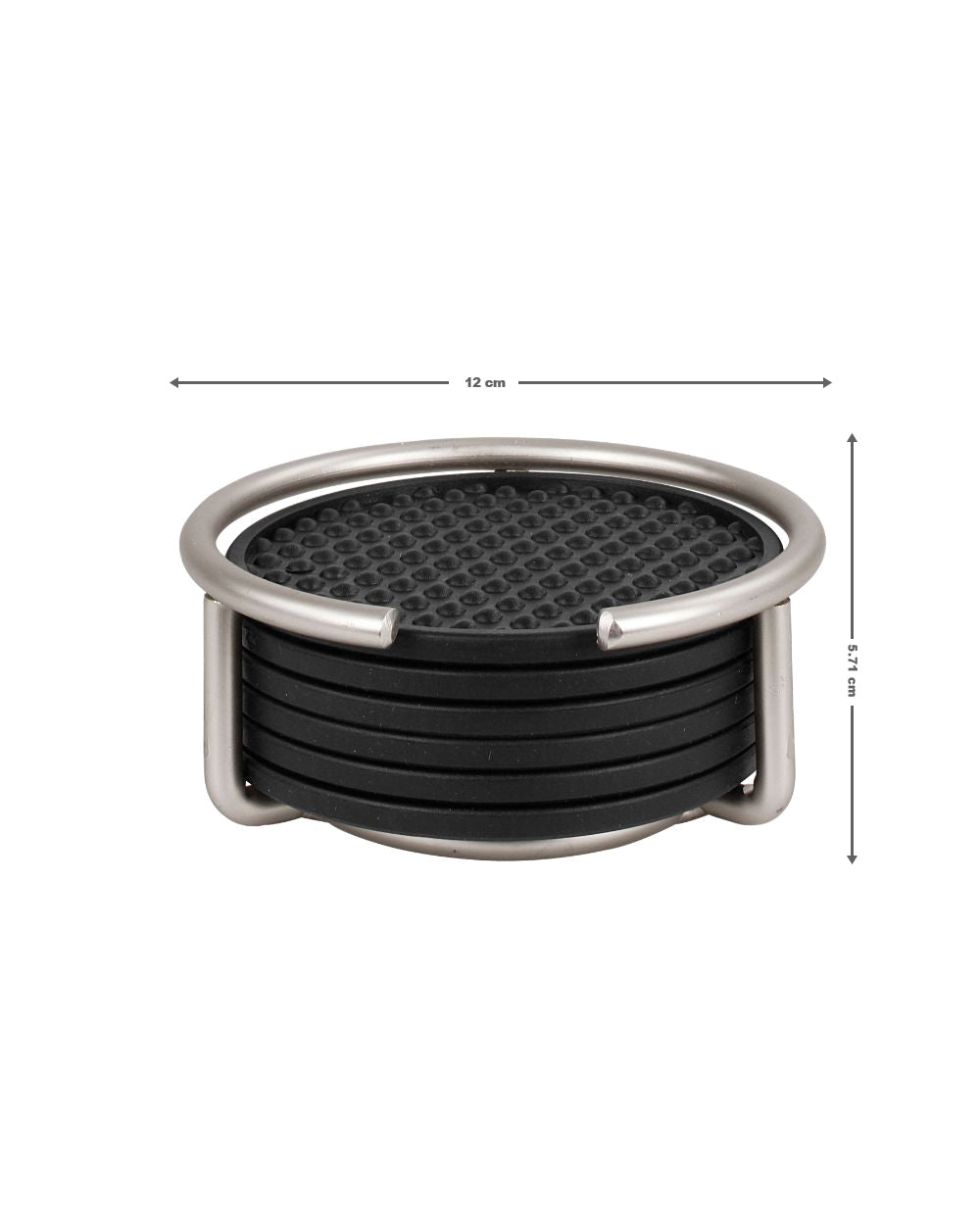 Spectrum Euro Coaster Container with 6 Coasters