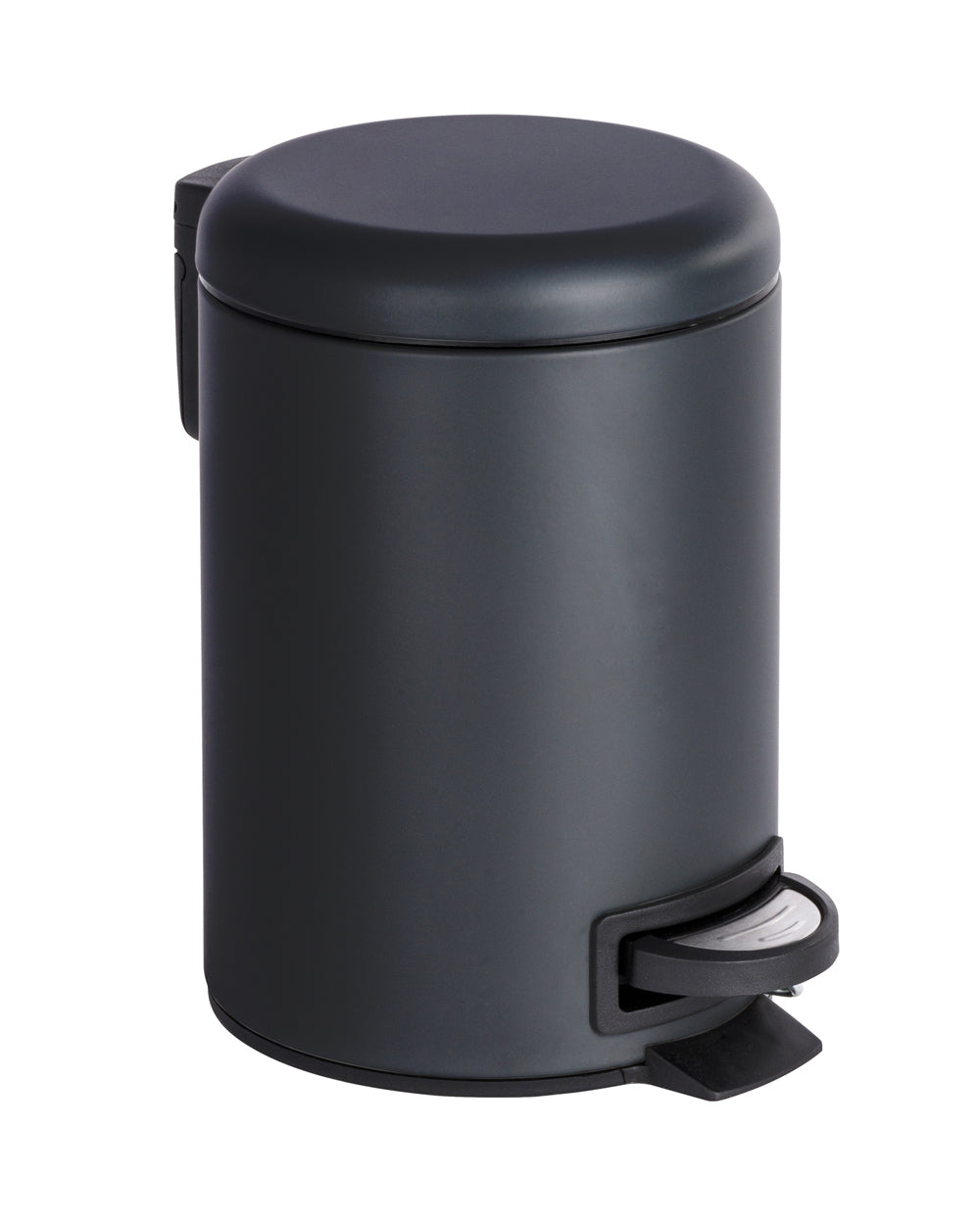 Wenko 3 Liter Pedal Bin Leman Black