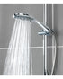 Wenko Water Saving Shower Head Grey