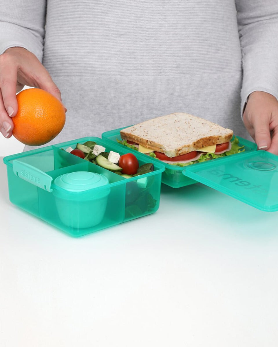 Sistema Lunch Cube Max With Yogurt 2L Teal