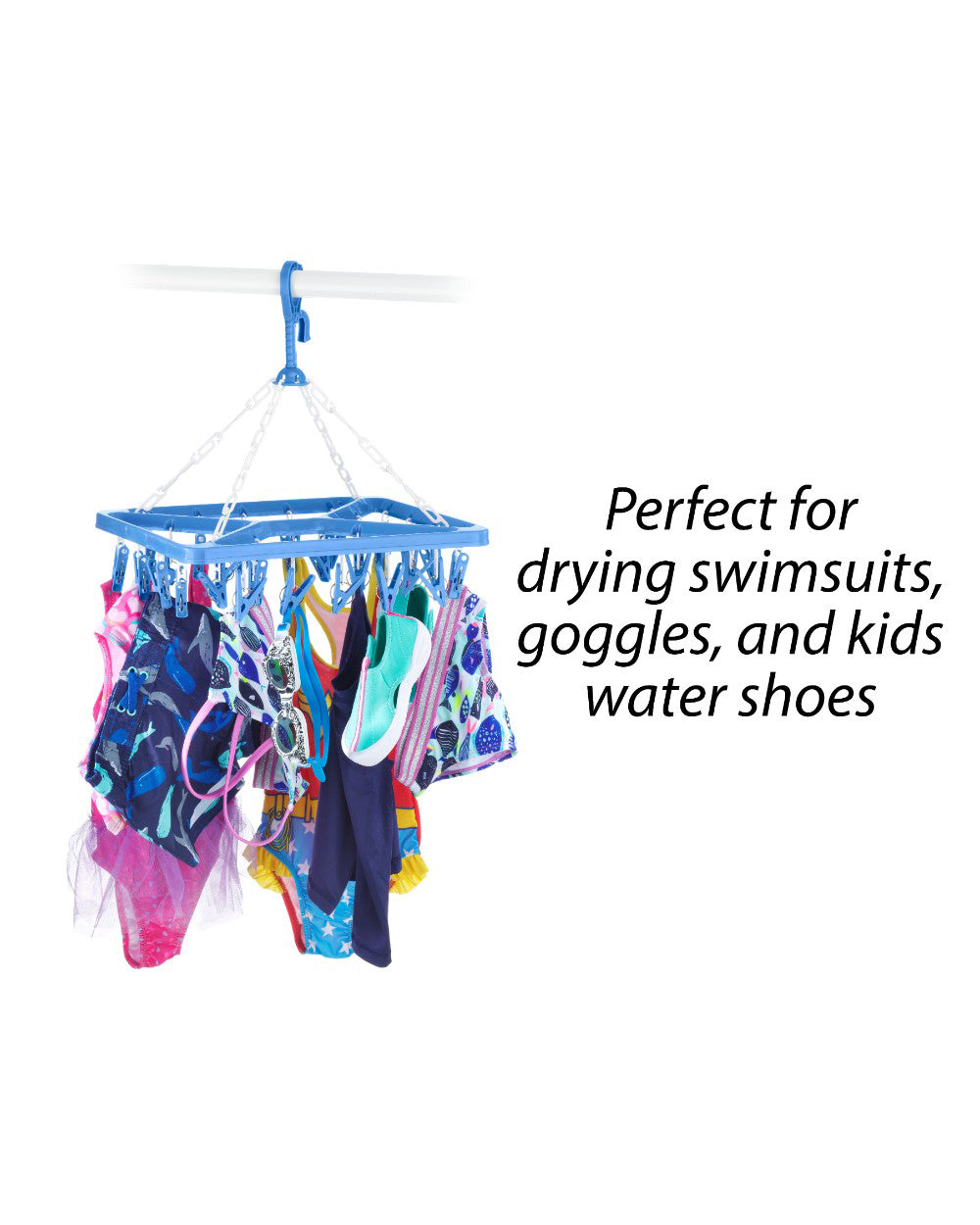 Whitmor 26 Clips & Drip Hangers
