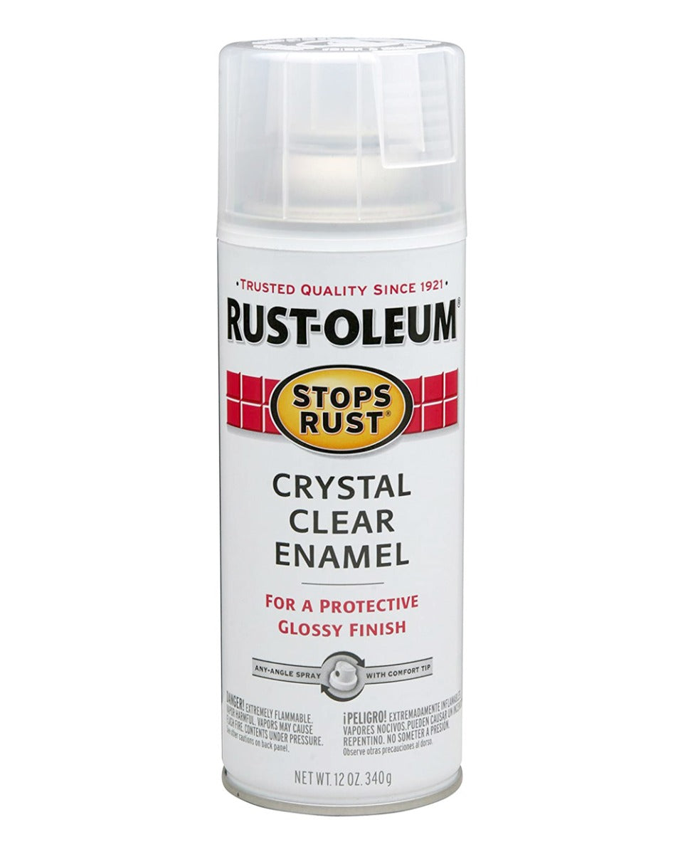 RustOleum Stops Rust Gloss Crystal Clear