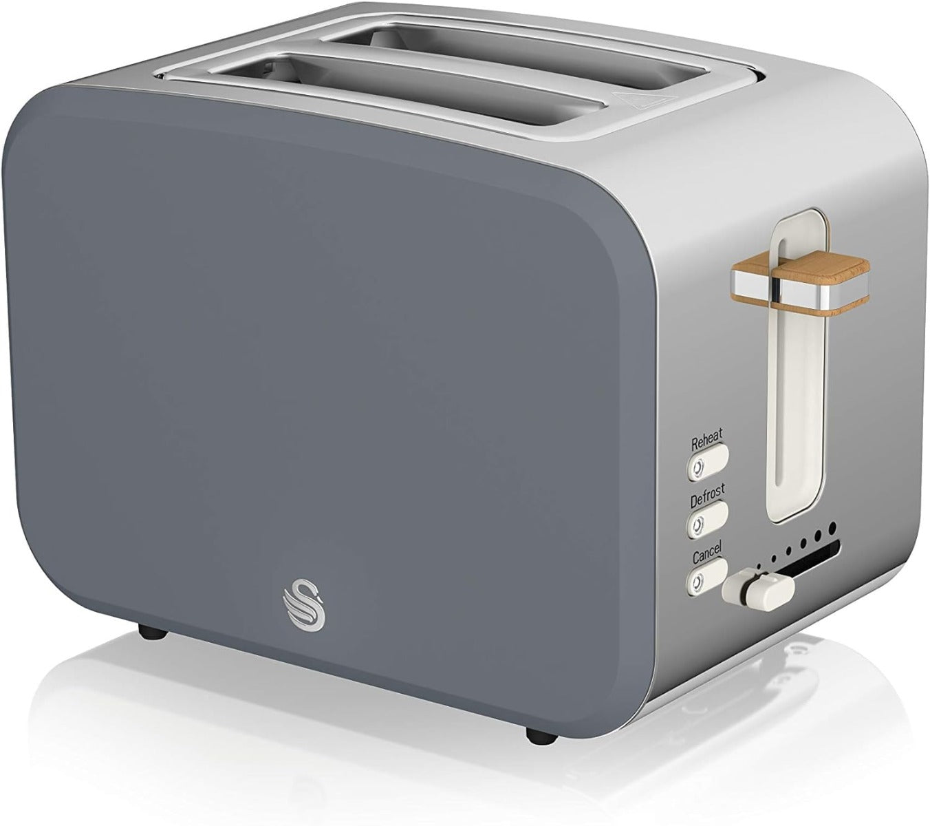 Swan Nordic Toaster 2 Slice Grey