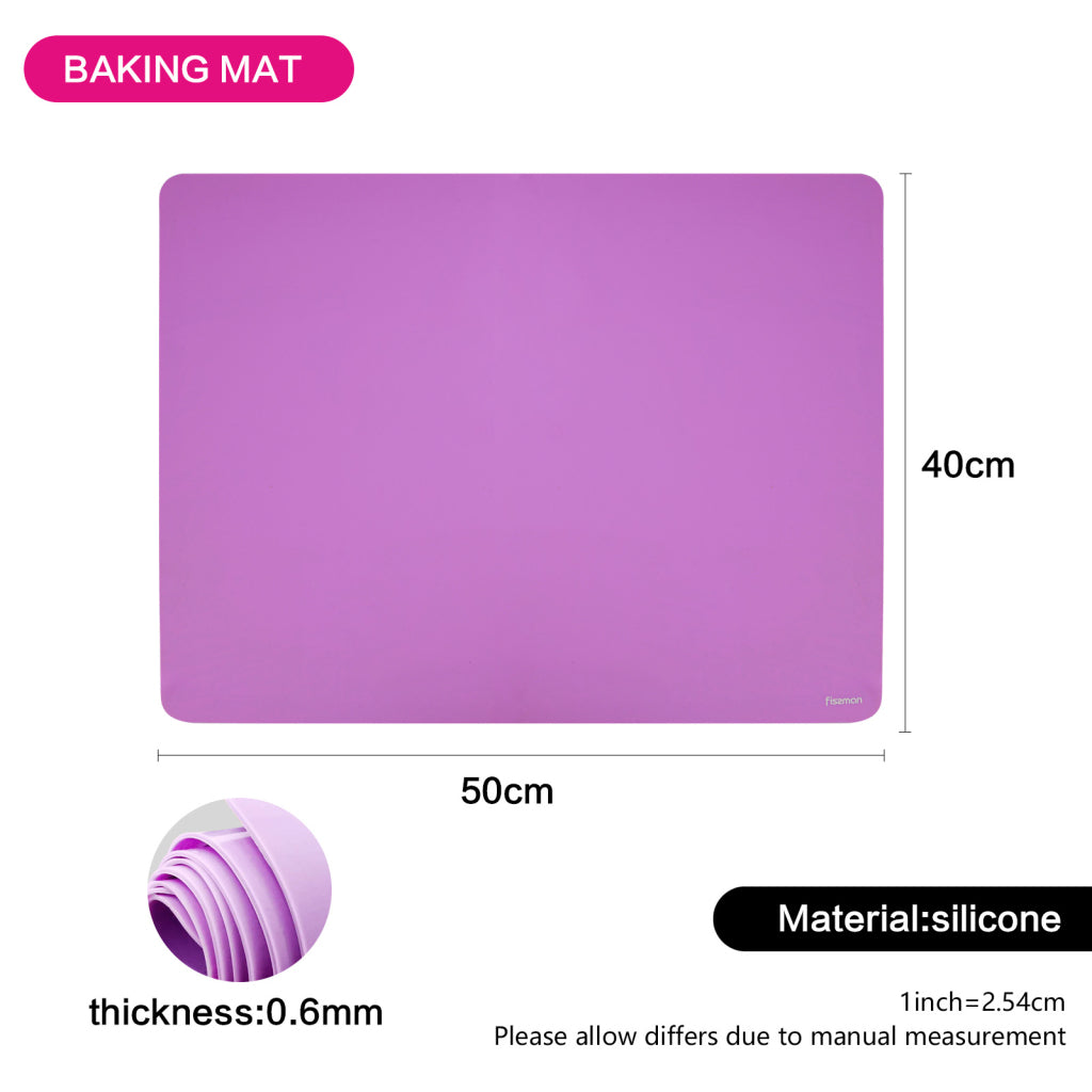 Fissman Baking Mat 50 x 40cm Silicone