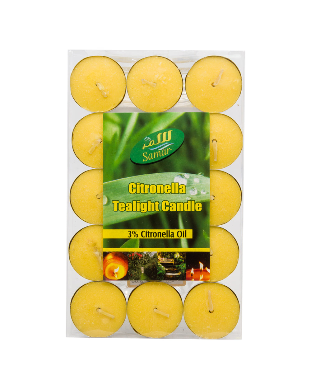 Samar Citronella Candle CHR-019