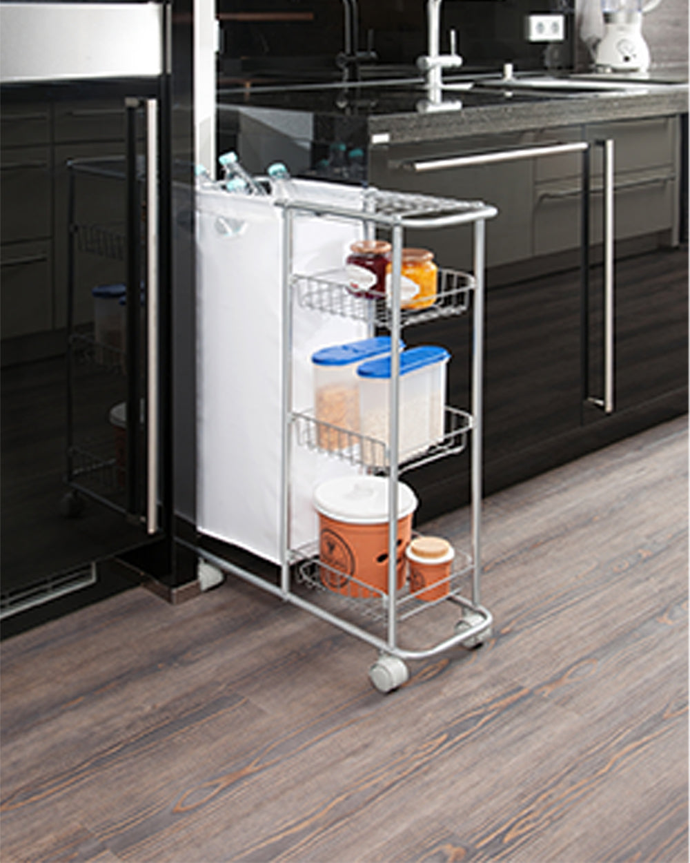 Wenko Collecting Trolley Slim