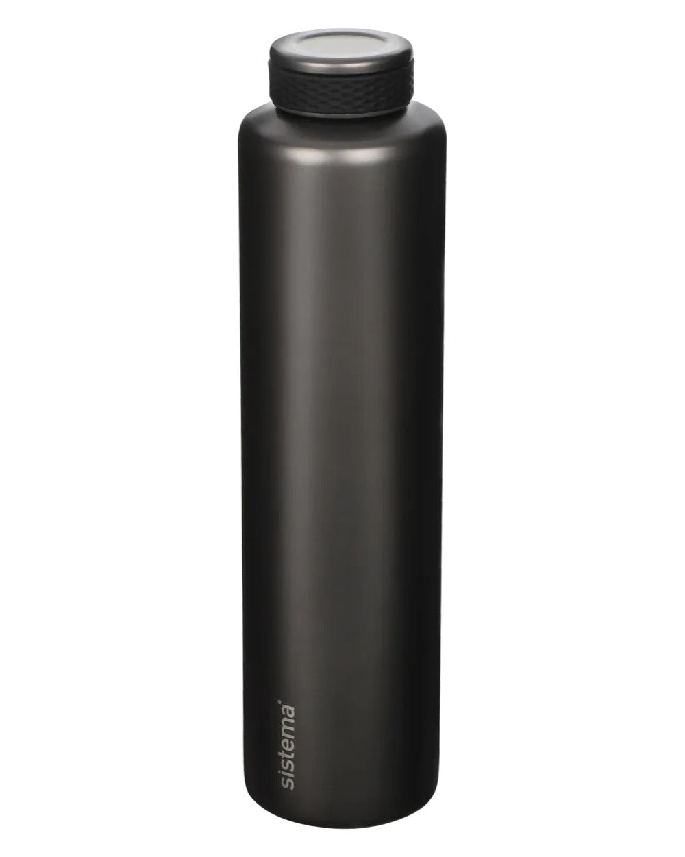 Sistema Chic Stainless Steel Dark Grey Bottle 600ML