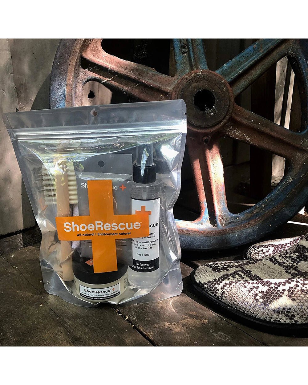 Shoe Rescue All Natural Cleaning & Shoe Care Kit
