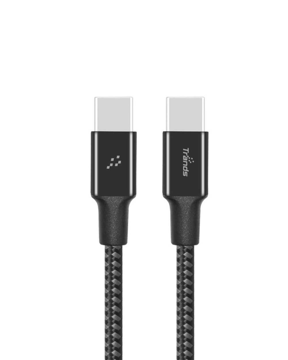 Trands TypeC to TypeC 1 Meter Data Cable TR-CA8746