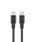 Trands TypeC to TypeC 1 Meter Data Cable TR-CA8746
