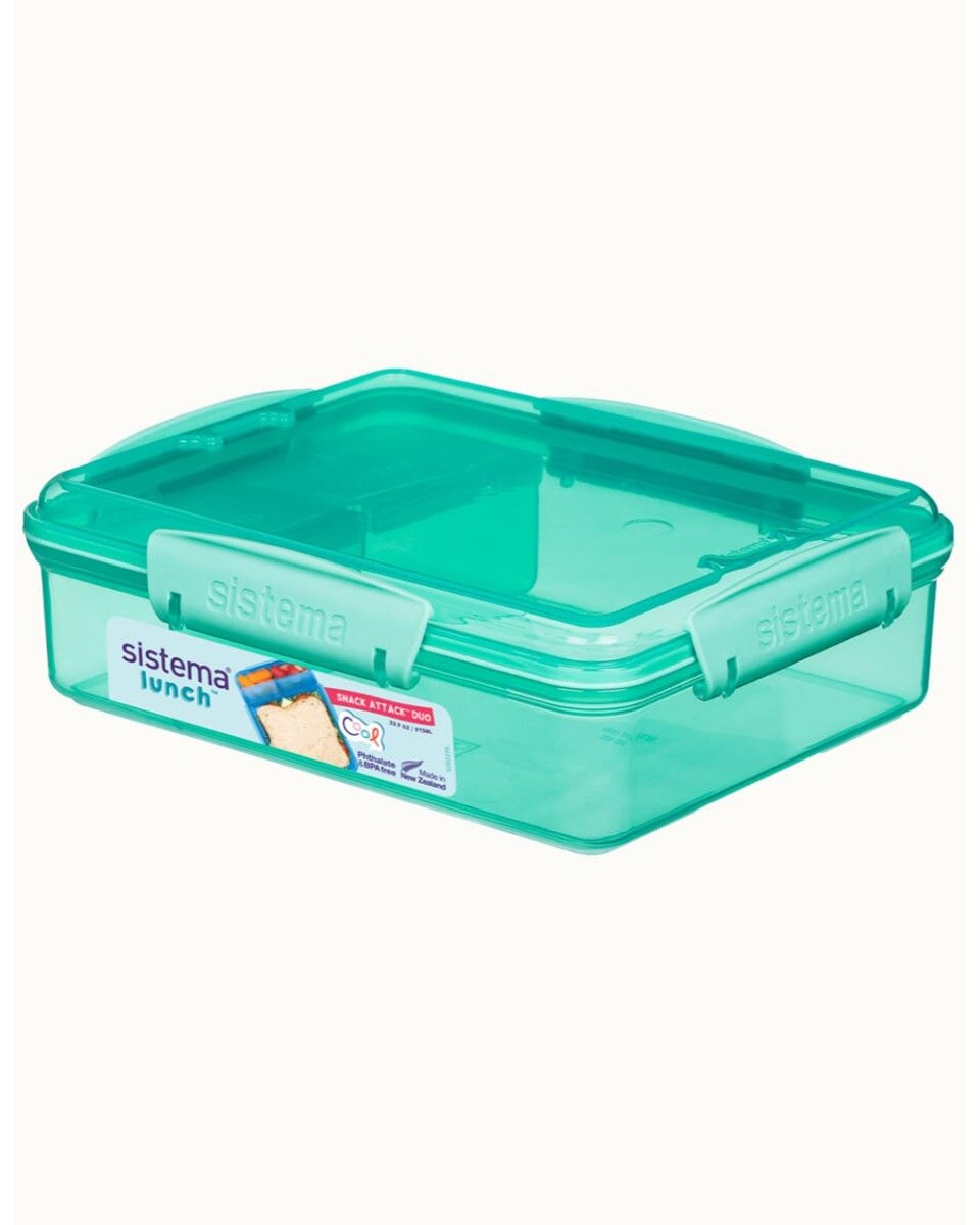 Sistema Snack Attack Duo 975ML Teal