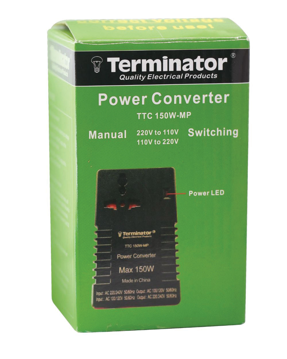 Terminator Multi Pin Universal Travel Convertor
