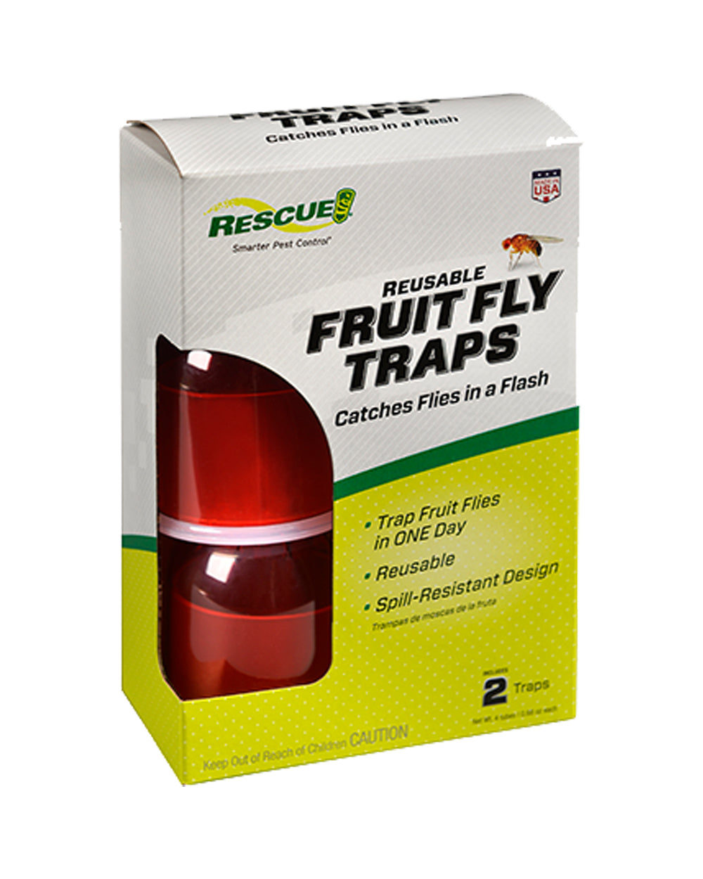 Rescue Reusable Fruit Fly Trap