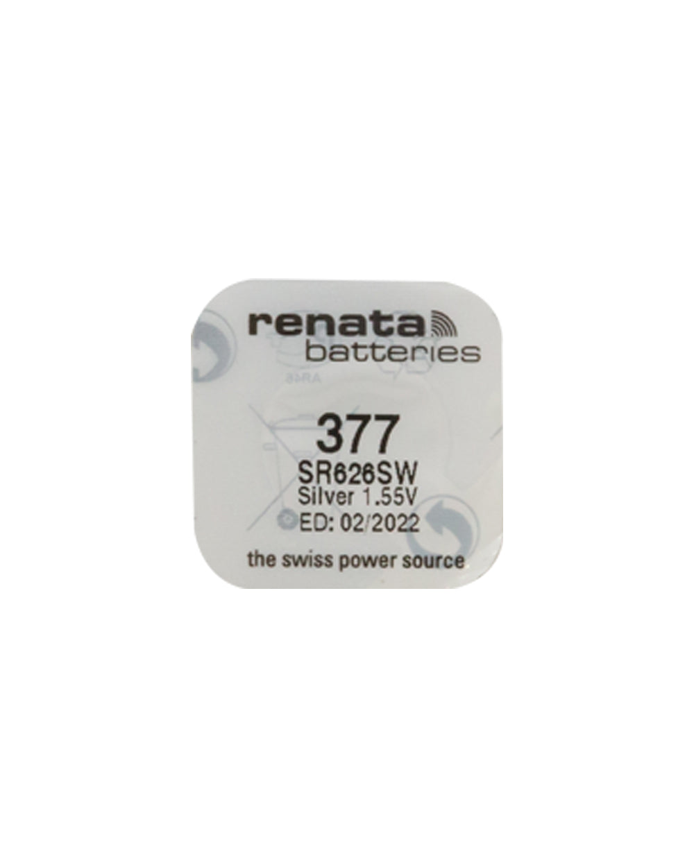 Renata SR626SW Battery 377
