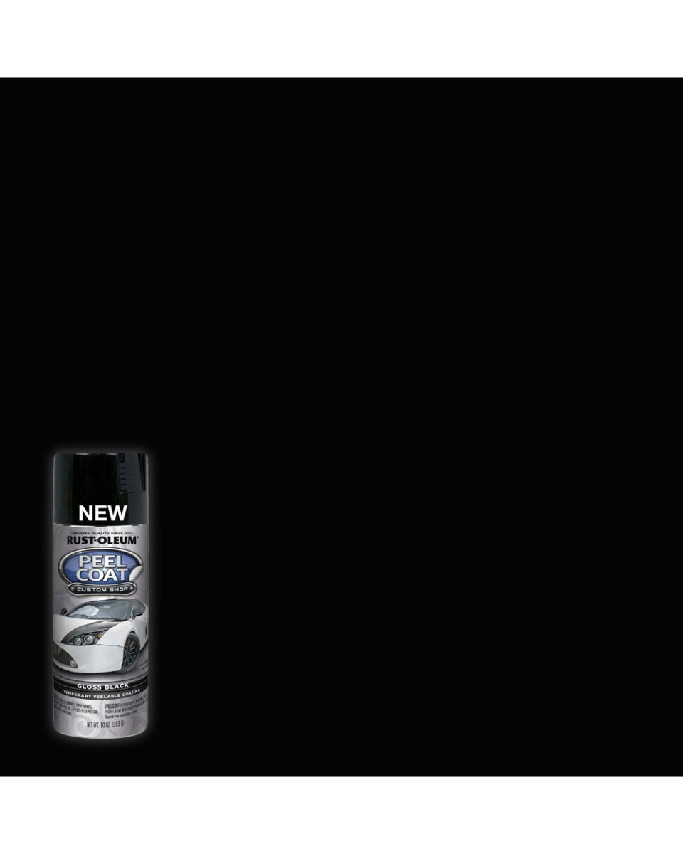 Rust-Oleum Peel Coat Gloss Black 10 Oz