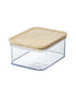 Rosanna Pansino Recycled Plastic Crisp 6 x 8 inch Bin with Wood Lid