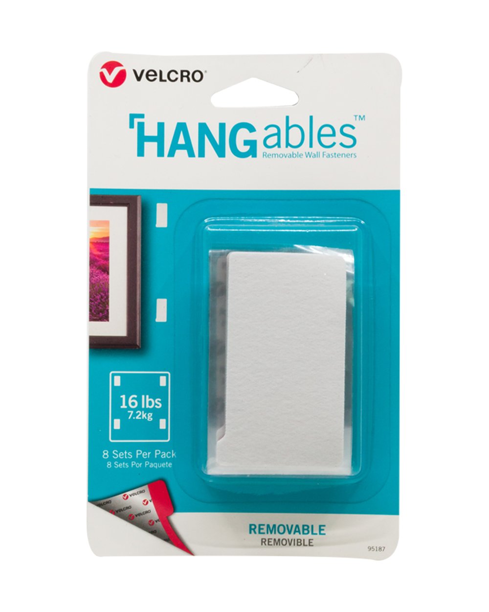 Velcro Fasteners 14 Lbs Pack of 8