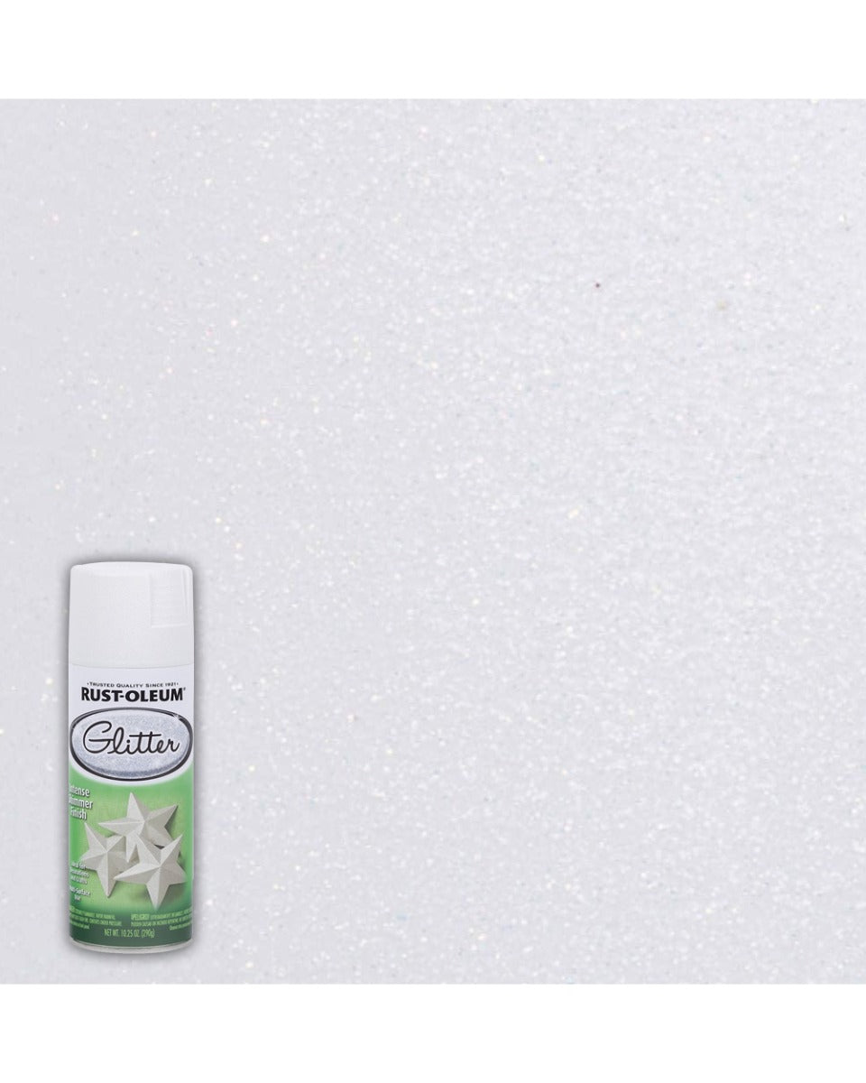 RustOleum 10.25Oz White Glit Spray