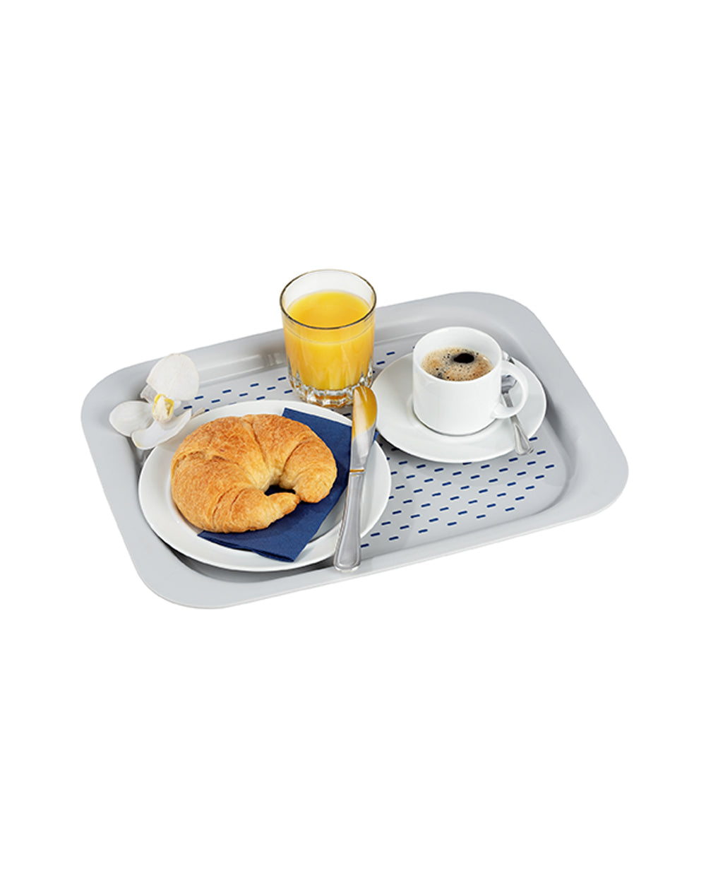 Wenko Anti Slip Tray Grey