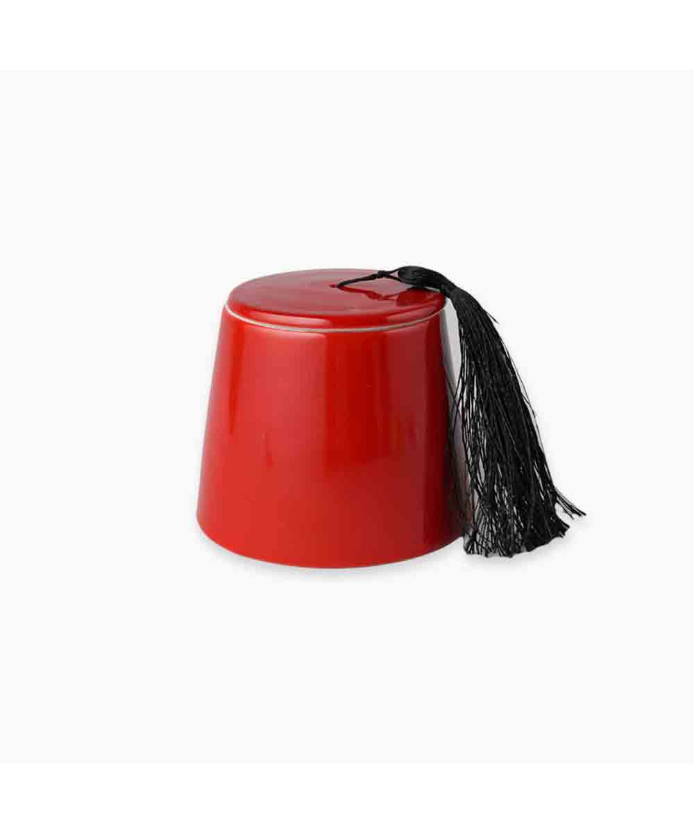 Rosa Tarboush Large Red
