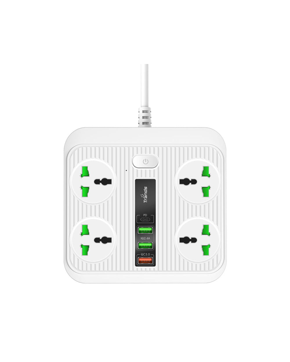 Trands Mutipurpose Power Socket 2 Meter Cable TR-AD6375