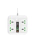 Trands Mutipurpose Power Socket 2 Meter Cable TR-AD6375