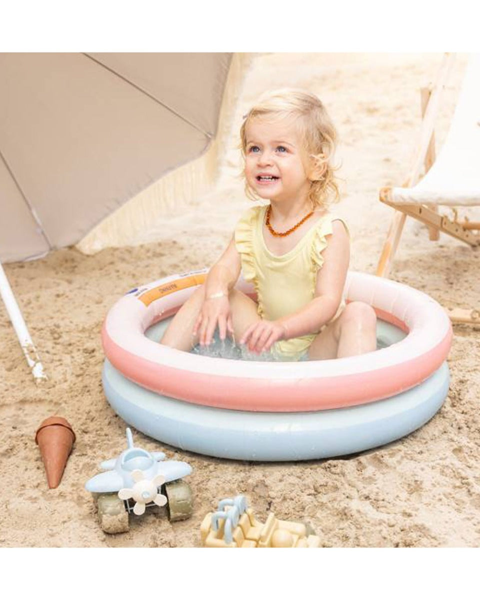 Swim Essentials Rainbow printed Baby Pool 60cm 2 Rings