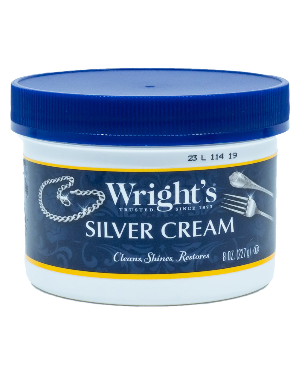 Wrights 8 Ounce Silver Cream