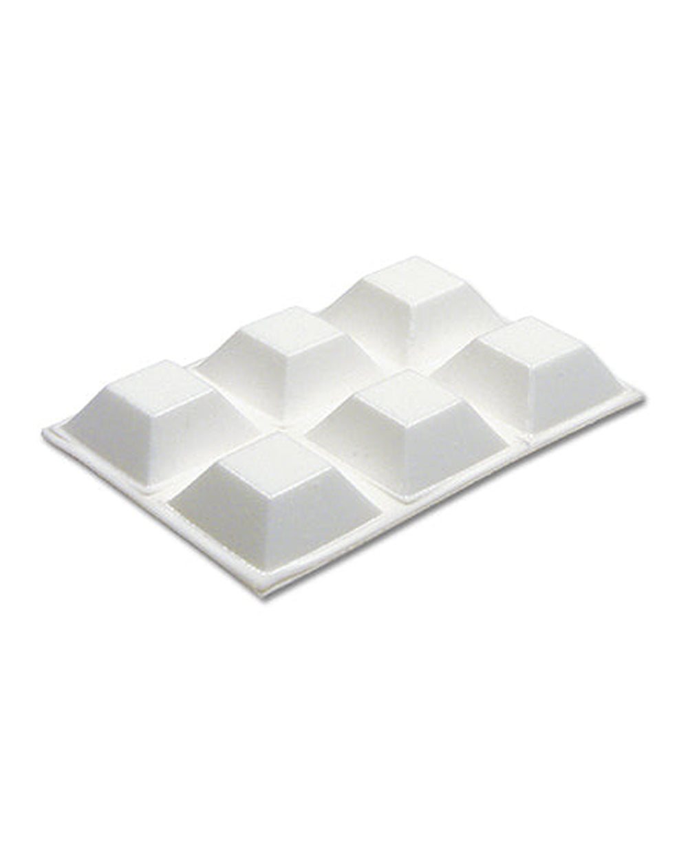 Tru-Guard 0.75 inch White Bumpers Pack of 6