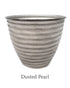 Robert Allen Woodsdale IronStone Plant Pot 6 Inch Dusted Pearl