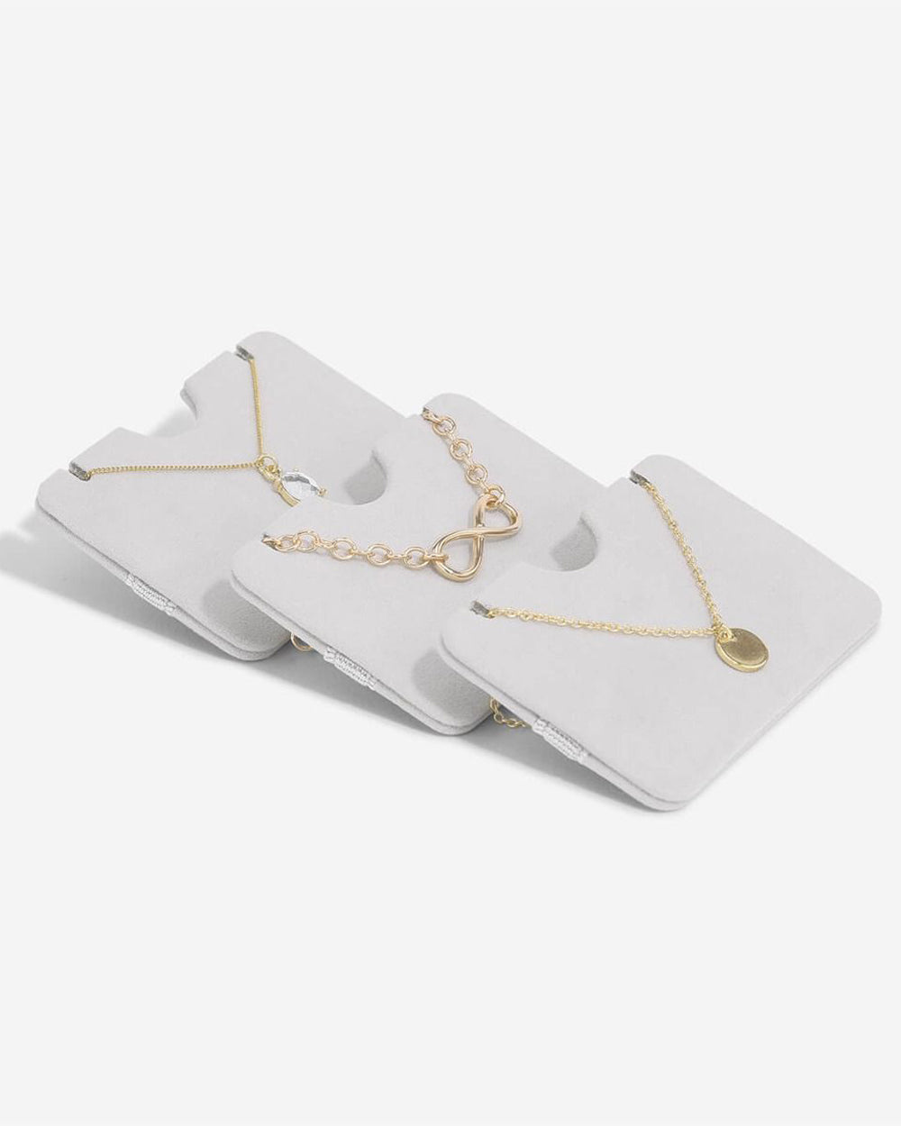 Stackers Grey Pendant Display Accessory Set Of 3